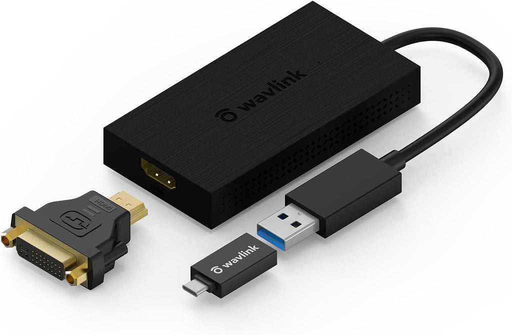 USB 3.0 to DVI/HDMI/VGA Universal Video Graphics Adapter with Audio Port Y577506