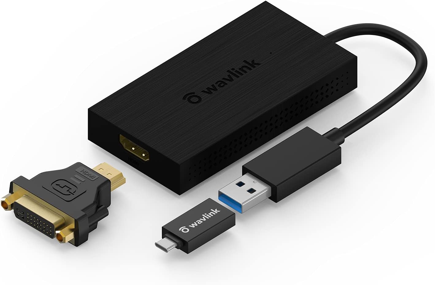 USB 3.0 to DVI/HDMI/VGA Universal Video Graphics Adapter with Audio Port Y577506