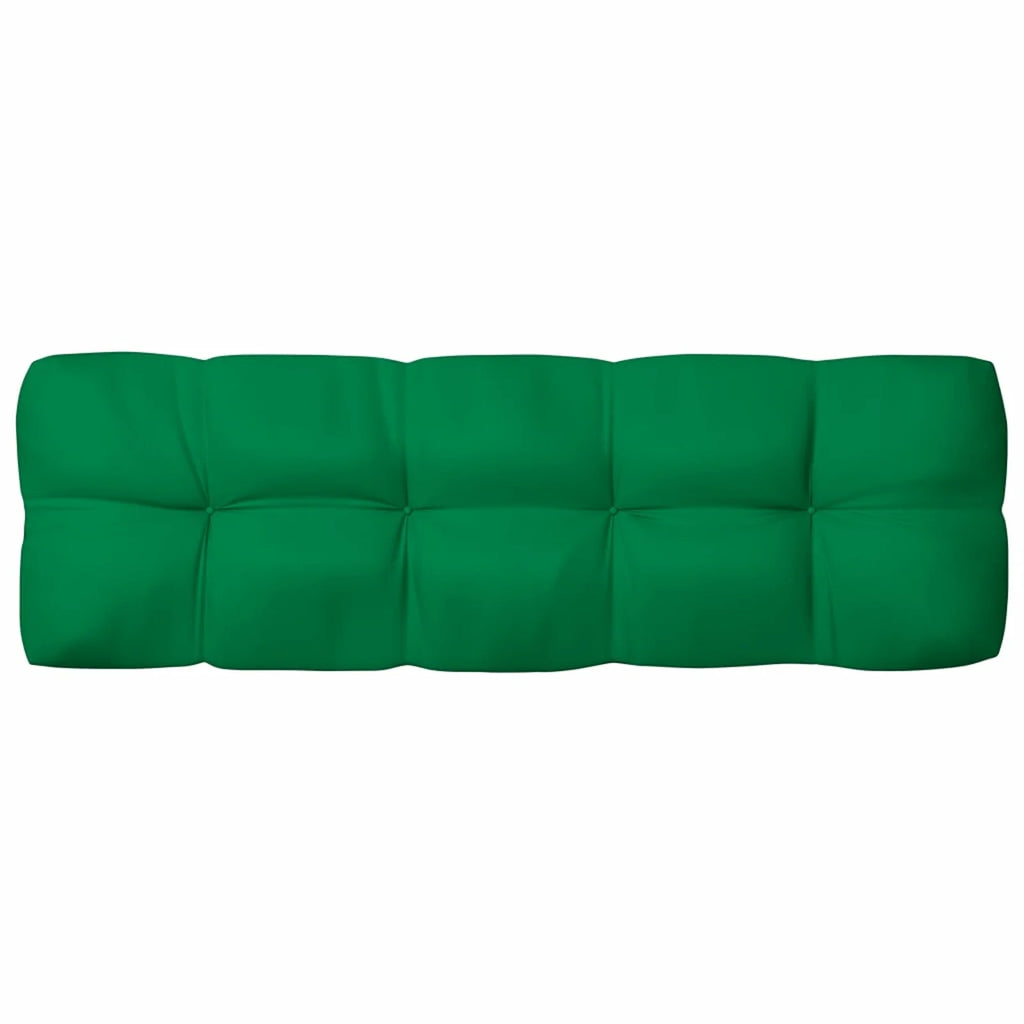 Set of 5 Green Fabric Pallet Sofa Cushions P193750
