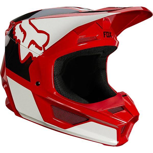 Fox Racing Youth V1 Revn Helmet Large / Flame Red W1225