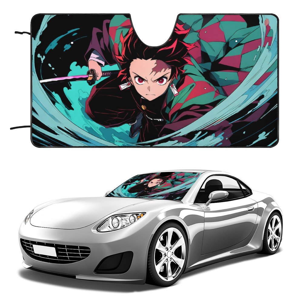 Foldable Reflective Car Windshield Sunshade W904
