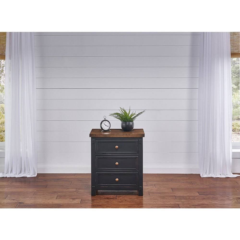 Black Nightstand E8621