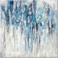 Blue and Gray Abstract Canvas Wall Art K766960