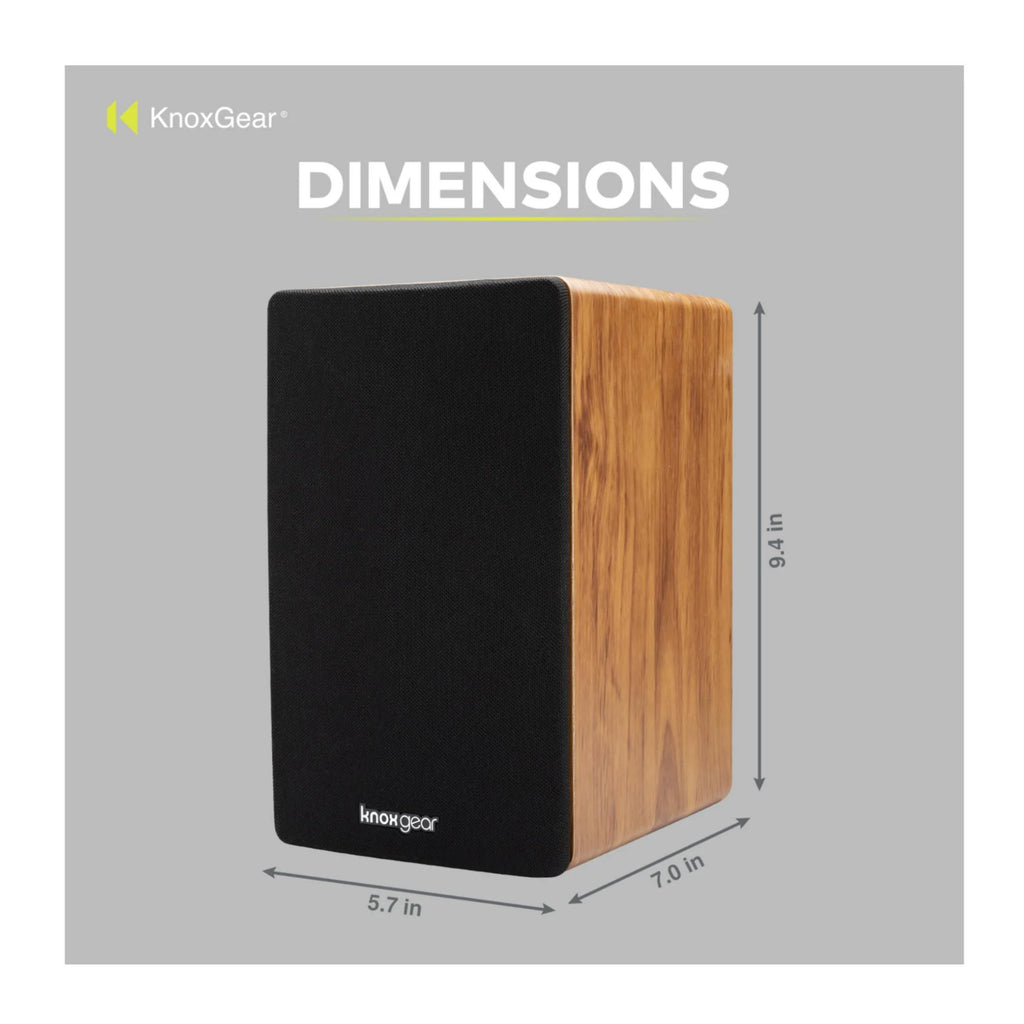 Powered Bookshelf Bluetooth Speakers X783