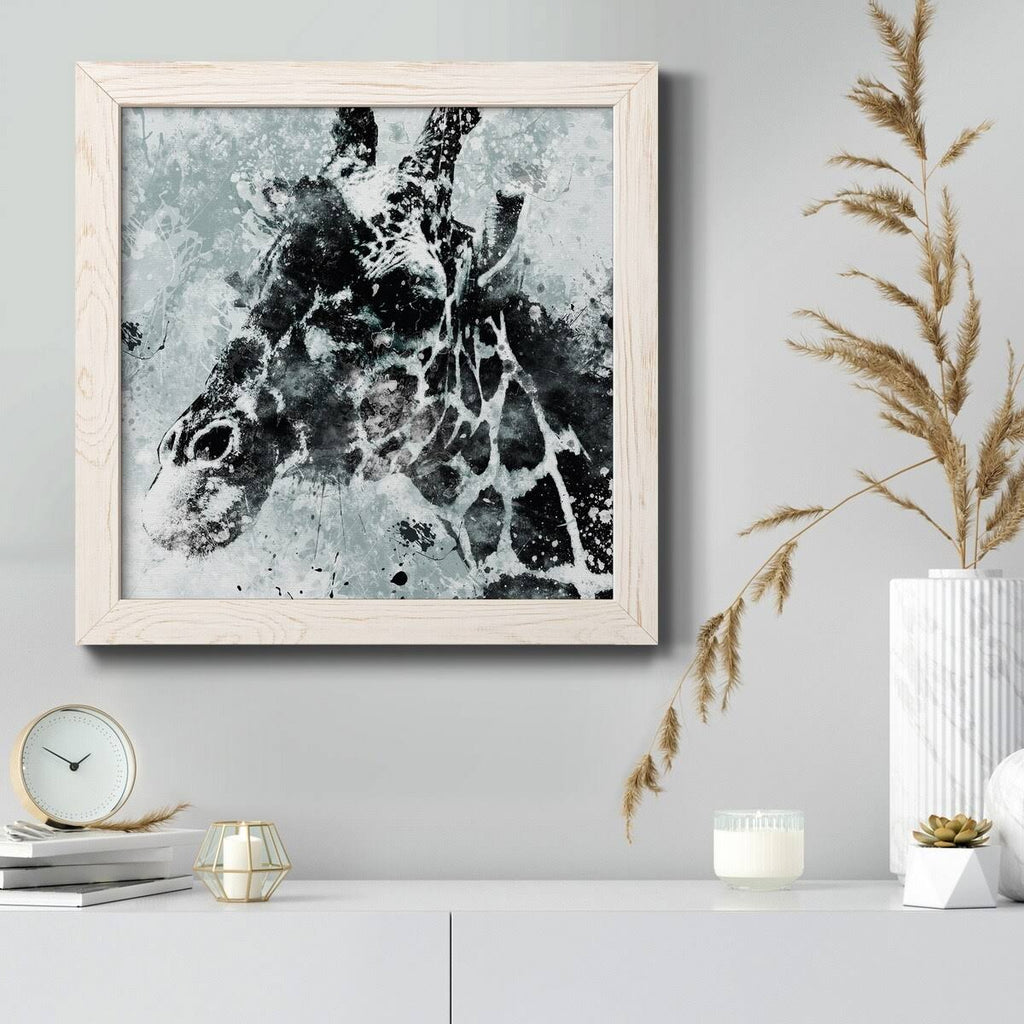 White Framed Canvas 24x24 G52808