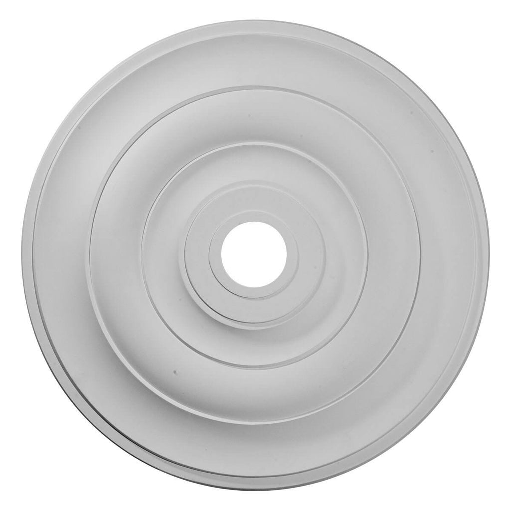 26 1/2x22OD x 3 5/8x22ID x 1 1/2x22P Ceiling Medallion Hand-Painted Firebrick B336