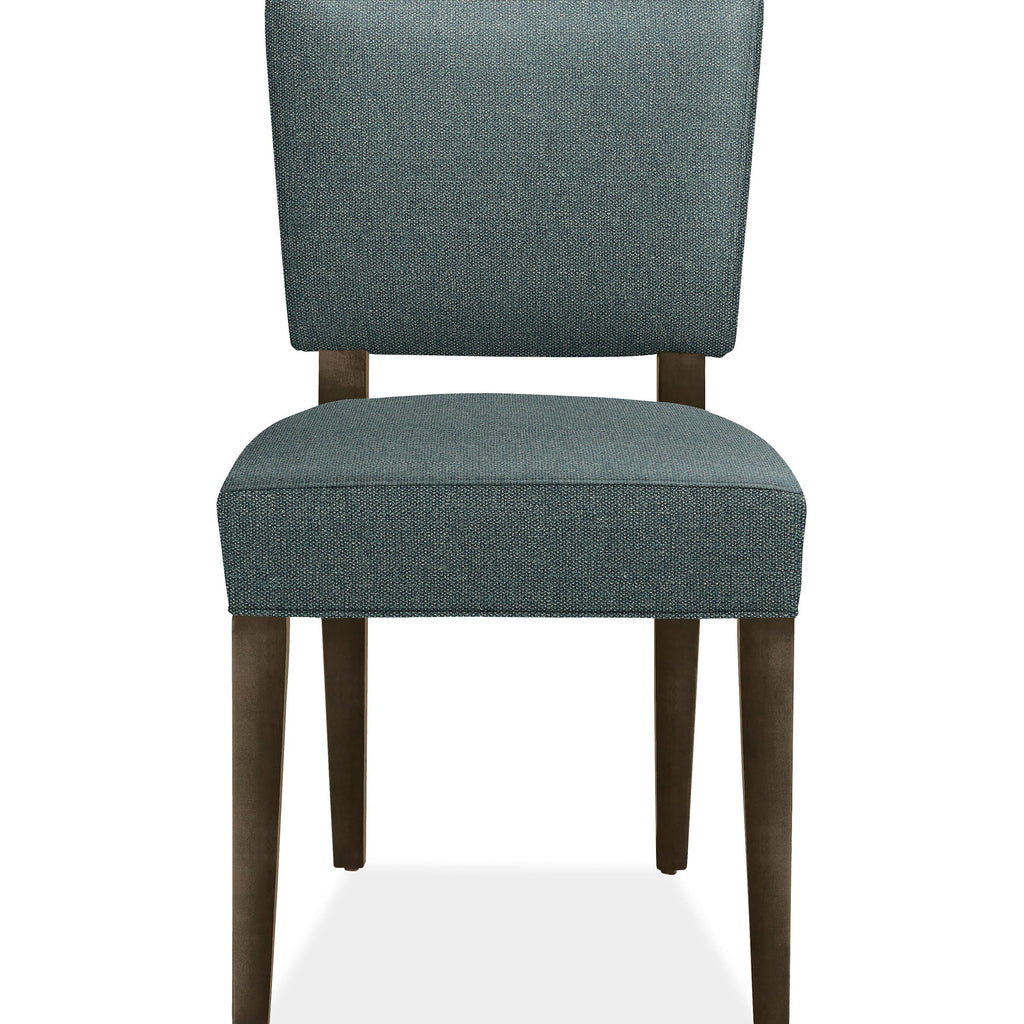 Modern Georgia Side Chair in Conley Graphite with Charcoal Legs Grey N5444