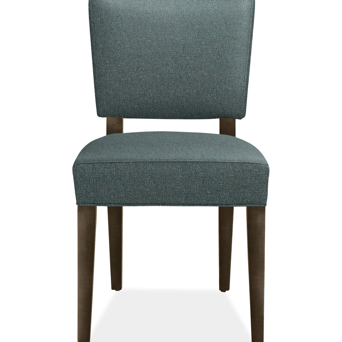 Modern Georgia Side Chair in Conley Graphite with Charcoal Legs Grey N5444