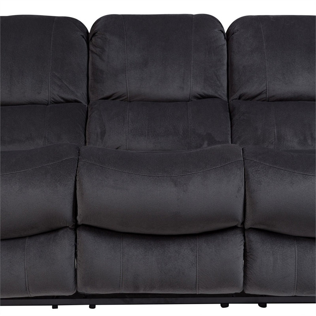 Steel Triple Power Reclining Sofa P4878