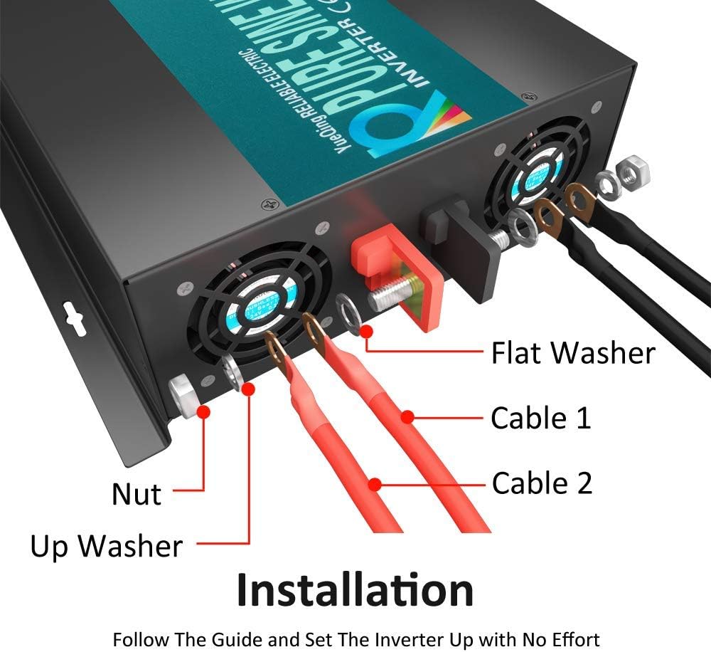 3000W 12V 110~120V Pure Sine Wave Power Inverter Q411648