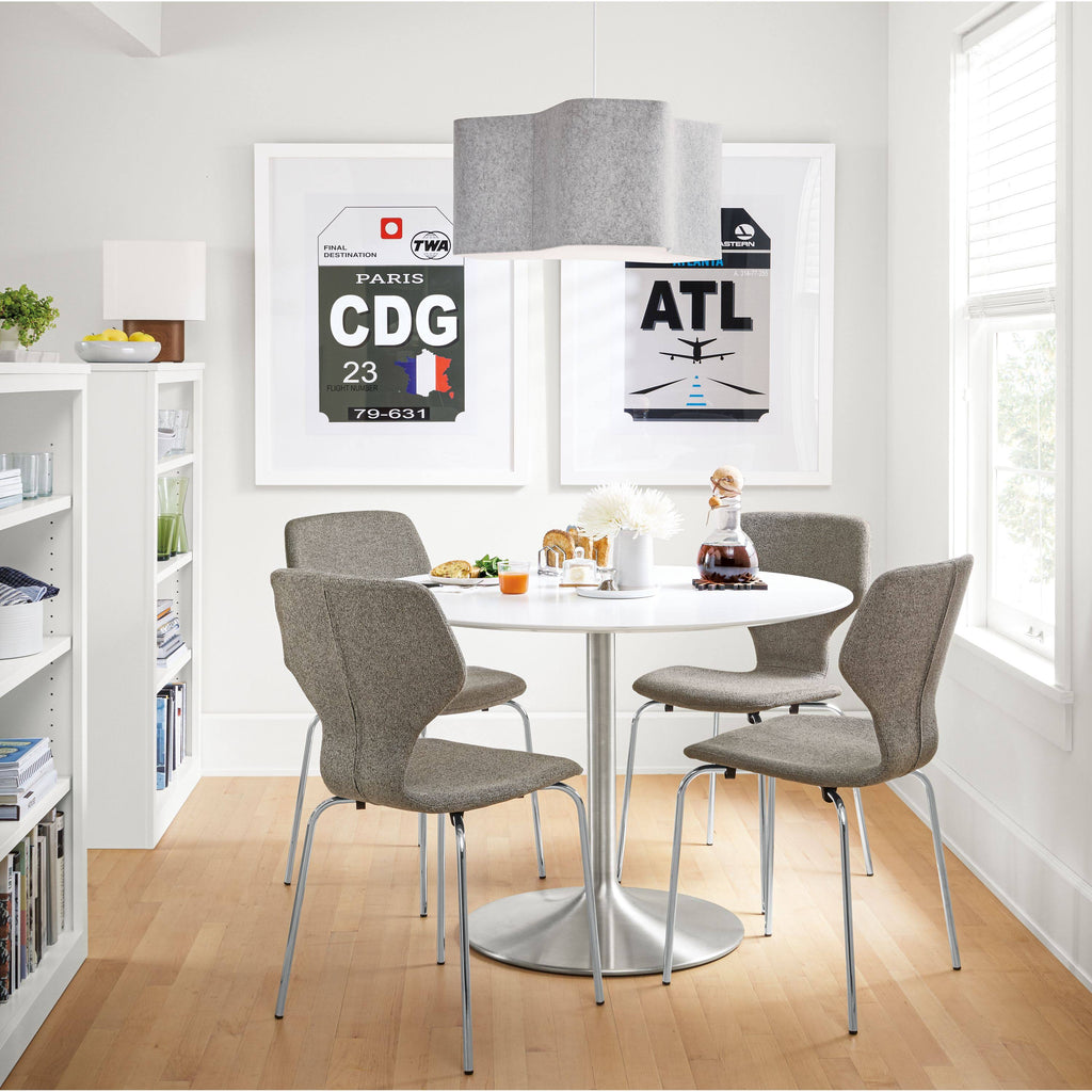Grey Round Table 27 Diameter B841