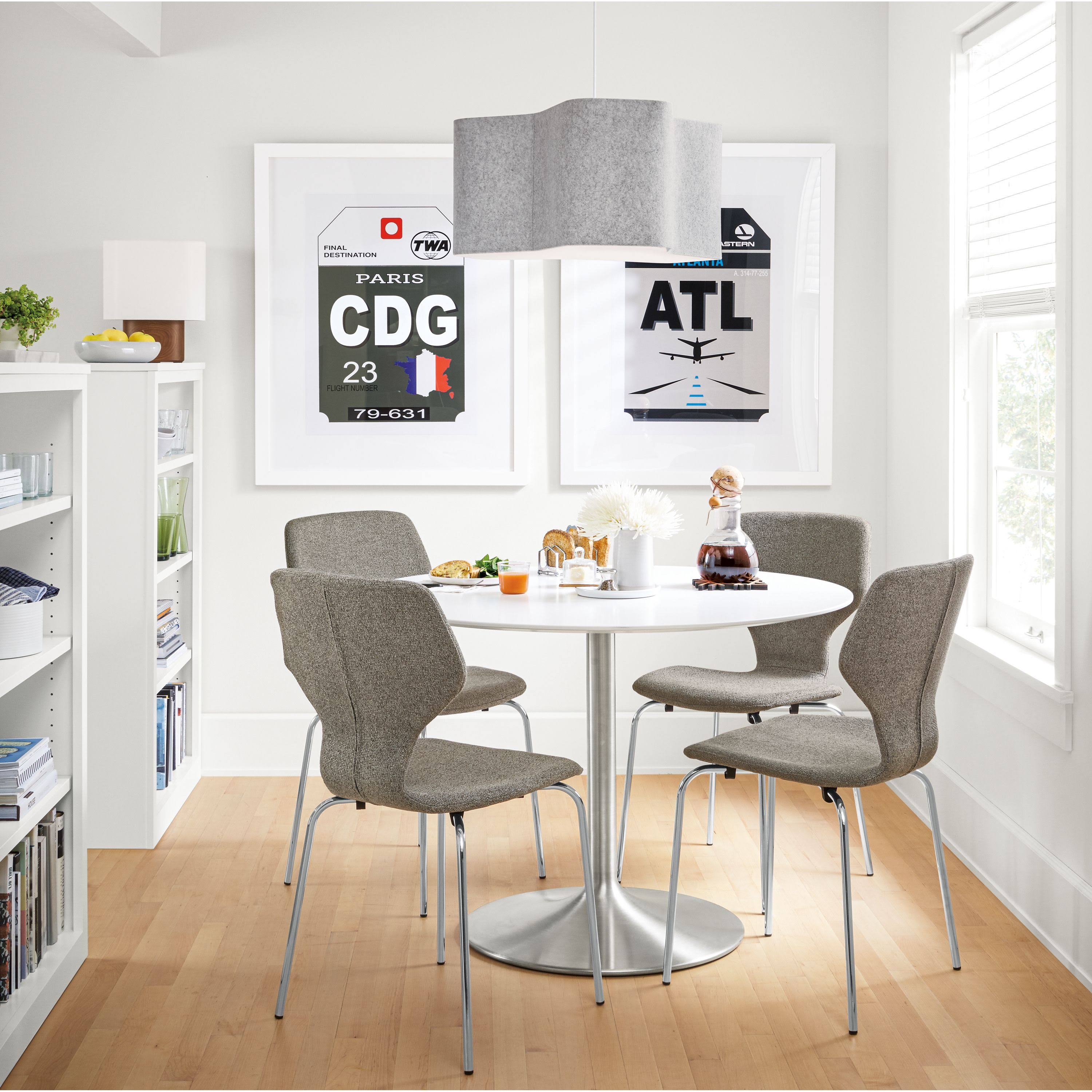 Grey Round Table 27 Diameter B841