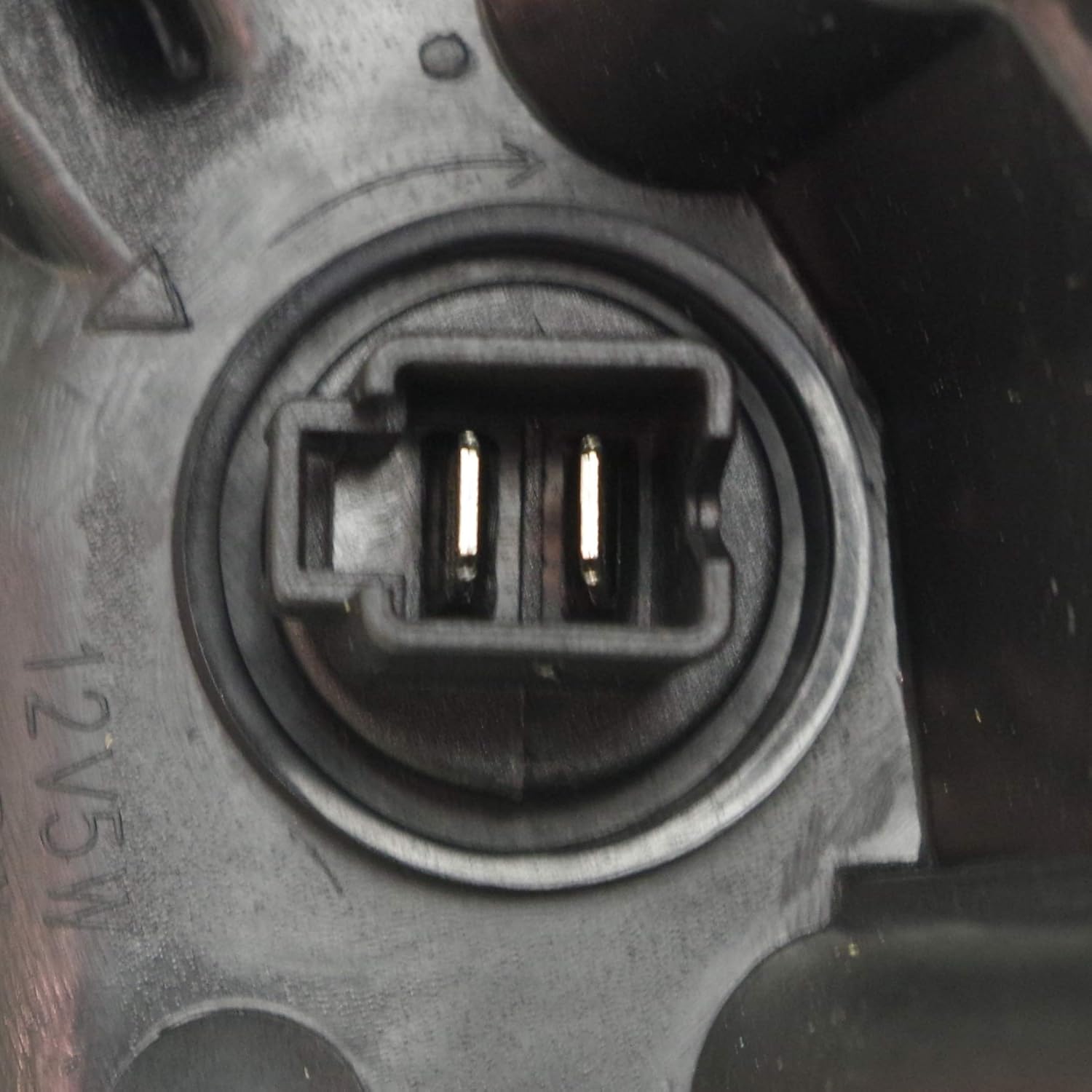 Halogen Headlight Assembly Black Interior U177