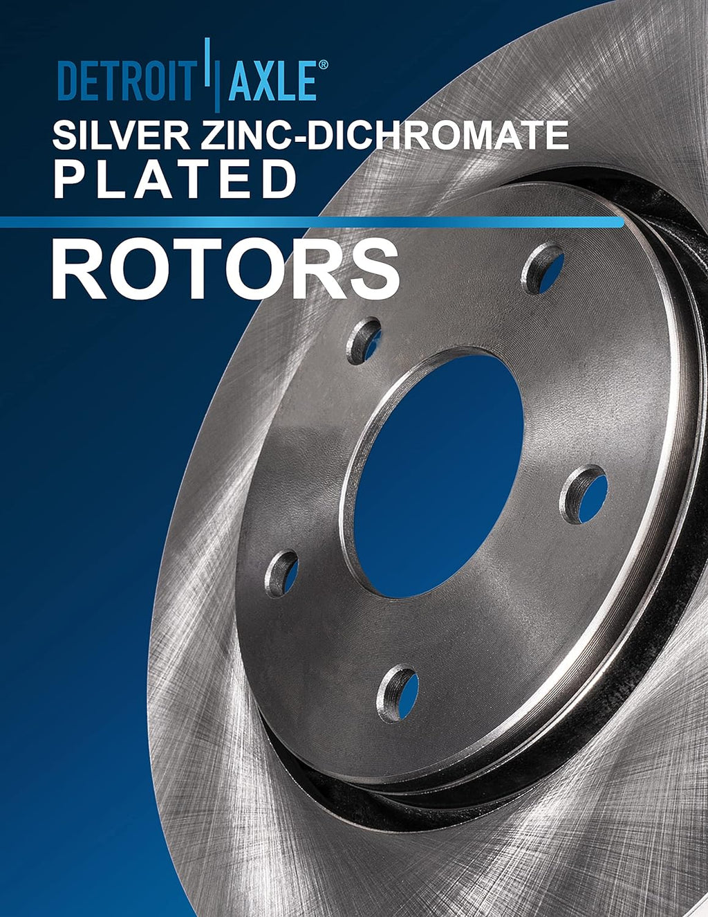 FRONT & REAR Disc Brake Rotors & Ceramic Brake Pads 10pc Set D808