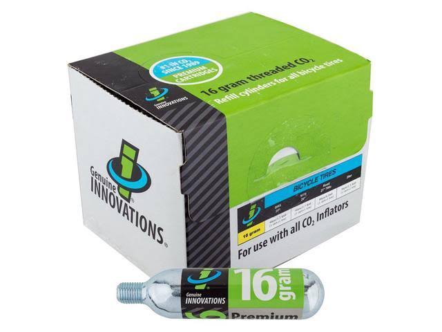 16g Threaded CO2 Cartridges, 20/Box O87133