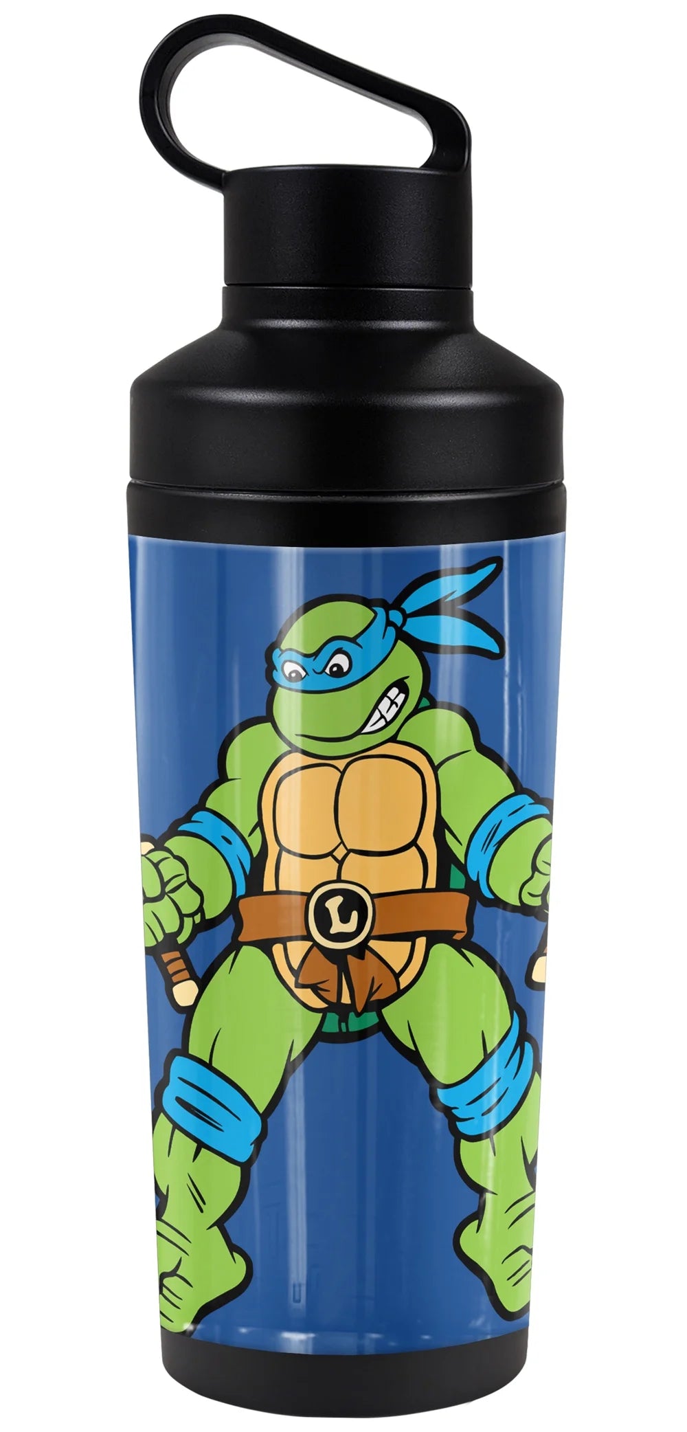 18 oz Vacuum Insulated Stainless Steel Water Bottle with 2-in-1 Loop Cap U1672