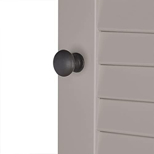 Taupe Tall Corner Cabinet C890404