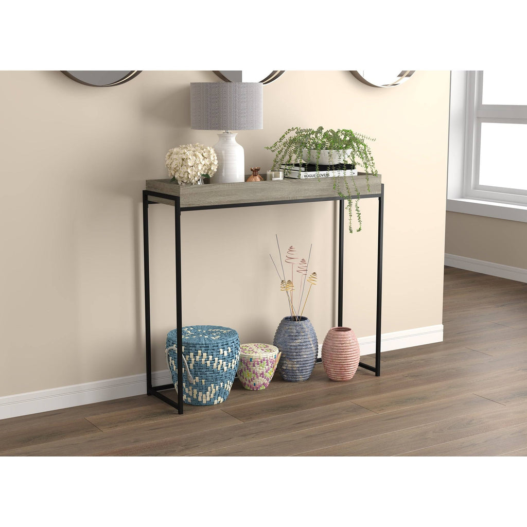 Dark Taupe Console Table E6706