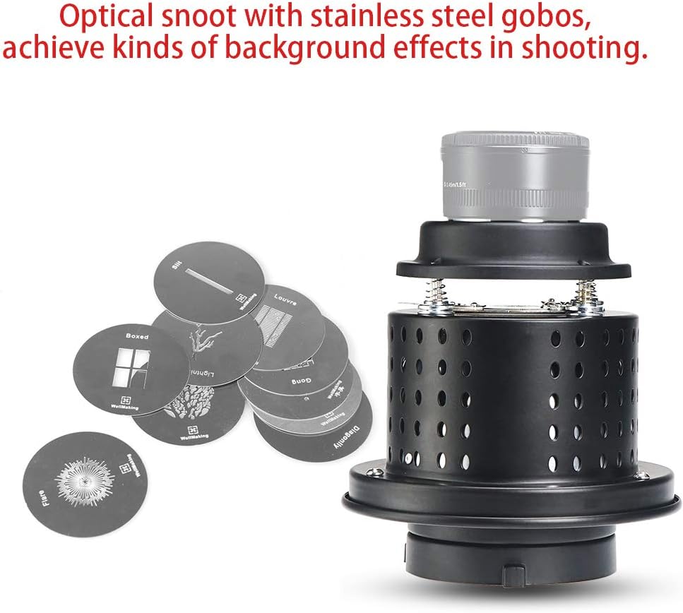 Conical Snoot Bowens Mount Studio Lighting Accessory S41488