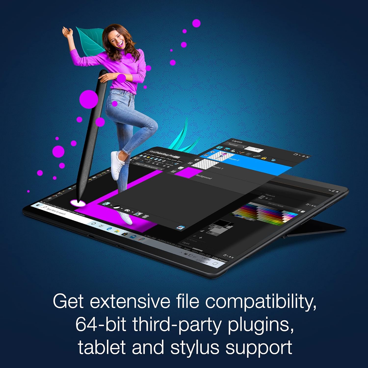 Photo Editing & Graphic Design Software with Creative Bundle X707791