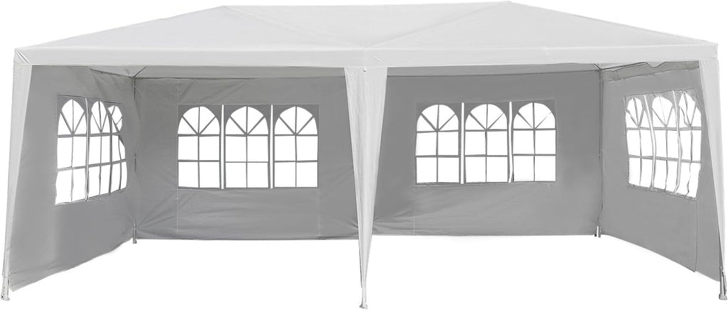 Blue 10' x 20' Party Tent Canopy Gazebo with 4 Removable Side Walls X17735