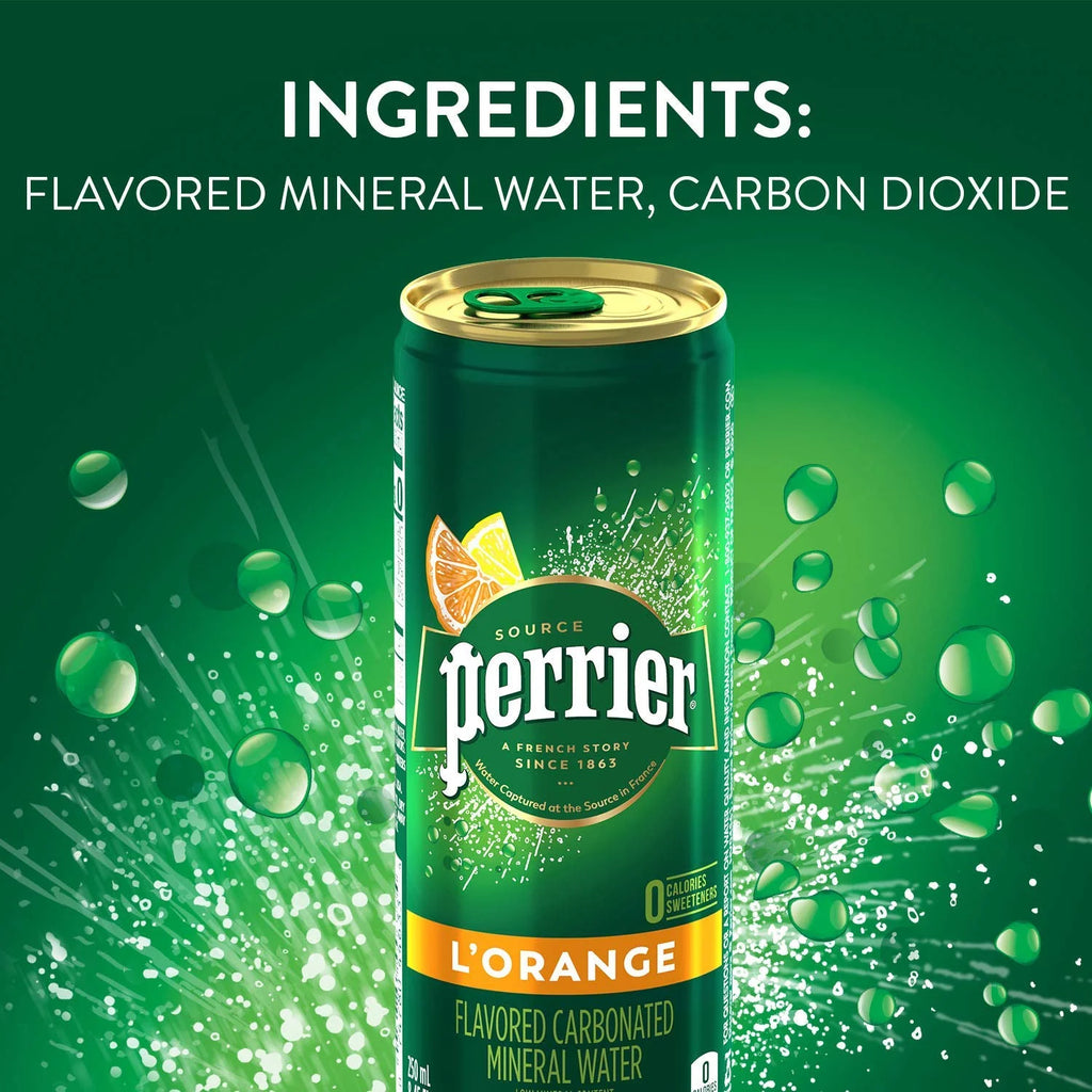 Carbonated Mineral Water, 8.45 Fl Oz (Pack of 30) U420
