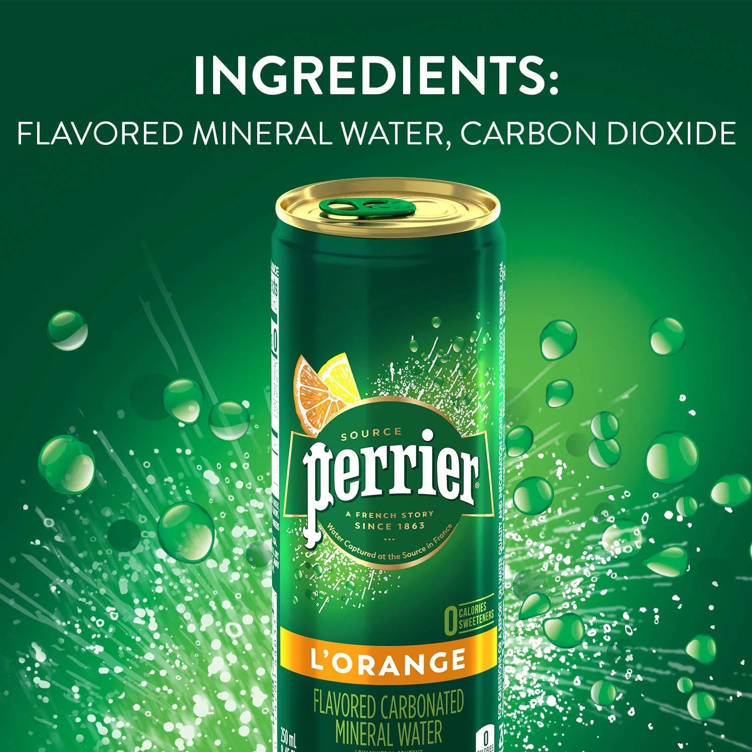 Carbonated Mineral Water, 8.45 Fl Oz (Pack of 30) U420