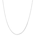 14kt White Gold Octagonal Snake Chain 18 inch Lobster Clasp V547330