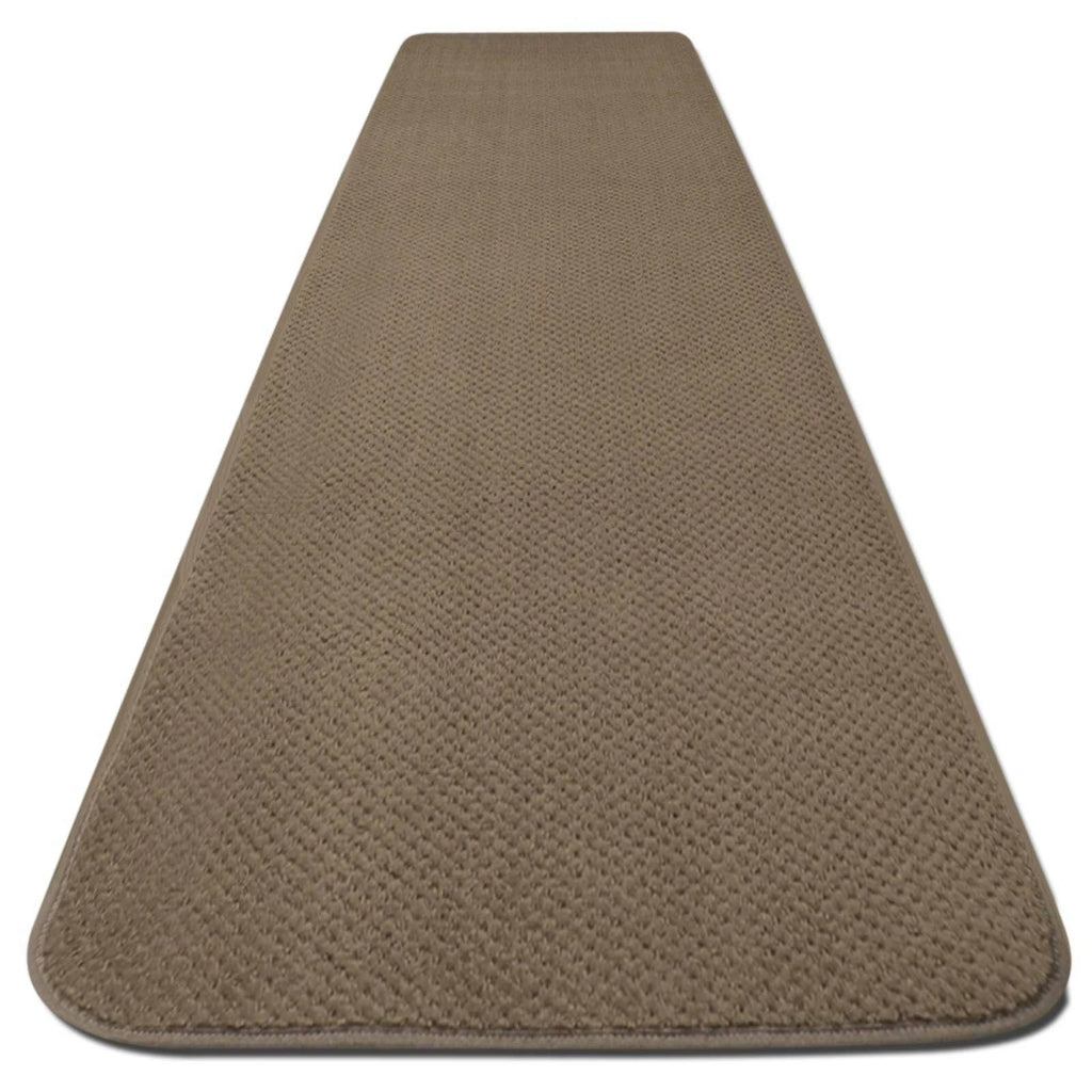 Camel Tan Skid-Resistant Carpet Runner 18 ft. x 48 in. S879