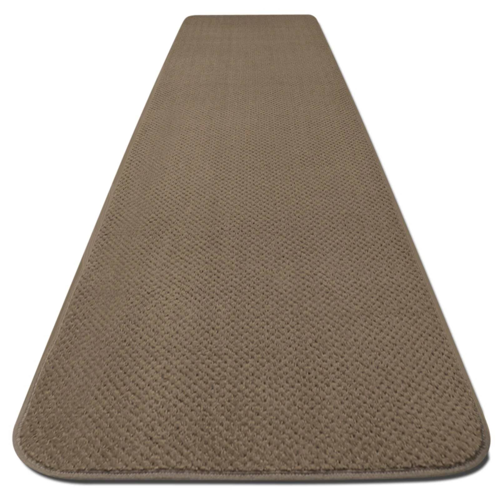 Camel Tan Skid-Resistant Carpet Runner 18 ft. x 48 in. S879