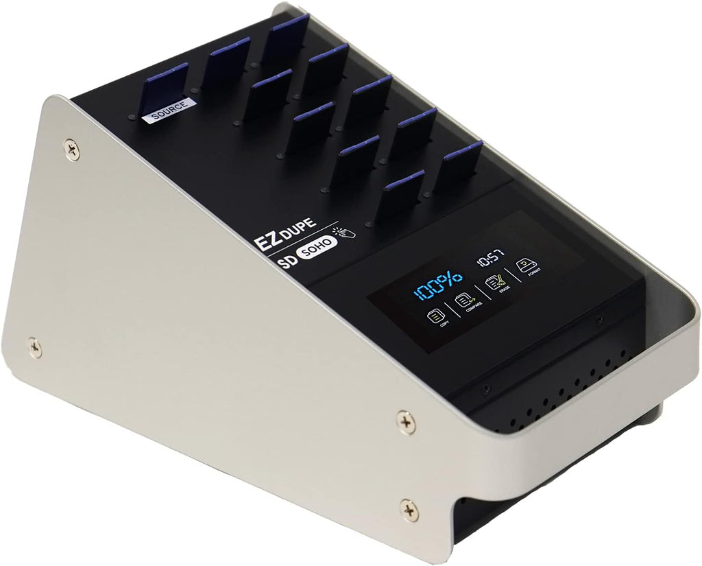 SD Duplicator with Touch Screen for MicroSD SDHC SDXC Memory Card E39598