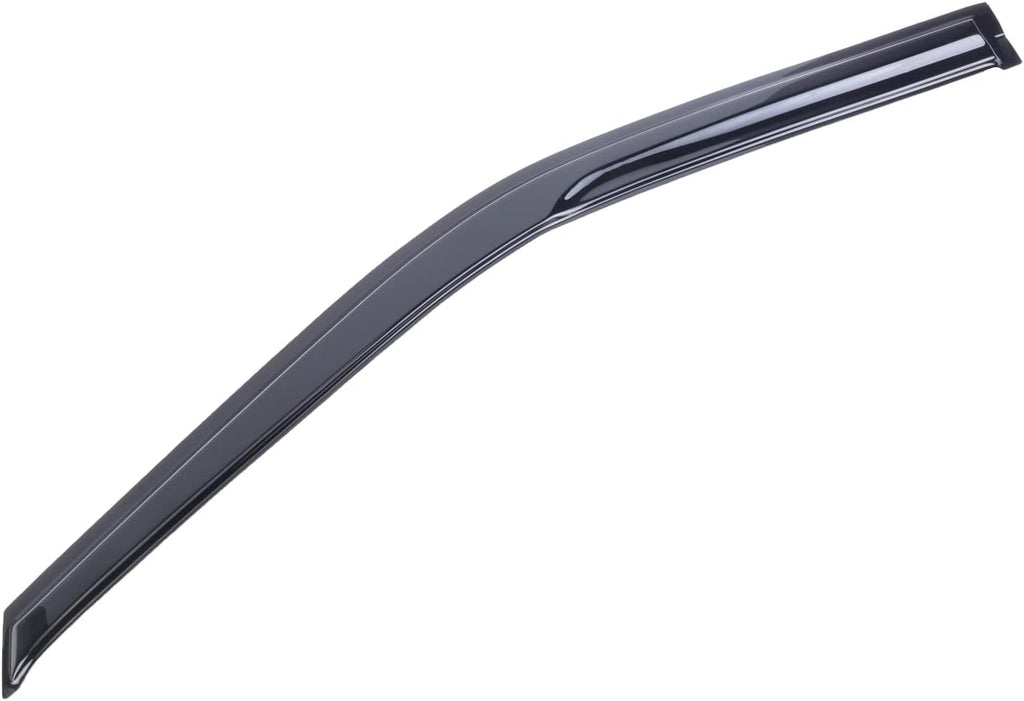 Smoke Black Outside Mount Window Vent Visor Deflectors Rain Guards 4-Piece Set G310279