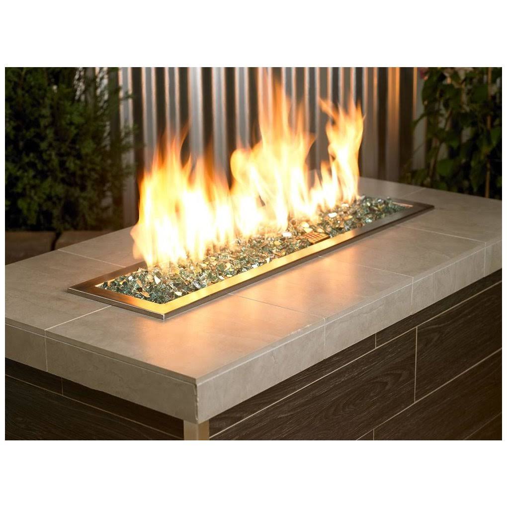1/2x22 Evergreen Reflective Fire Glass 10 lb M471
