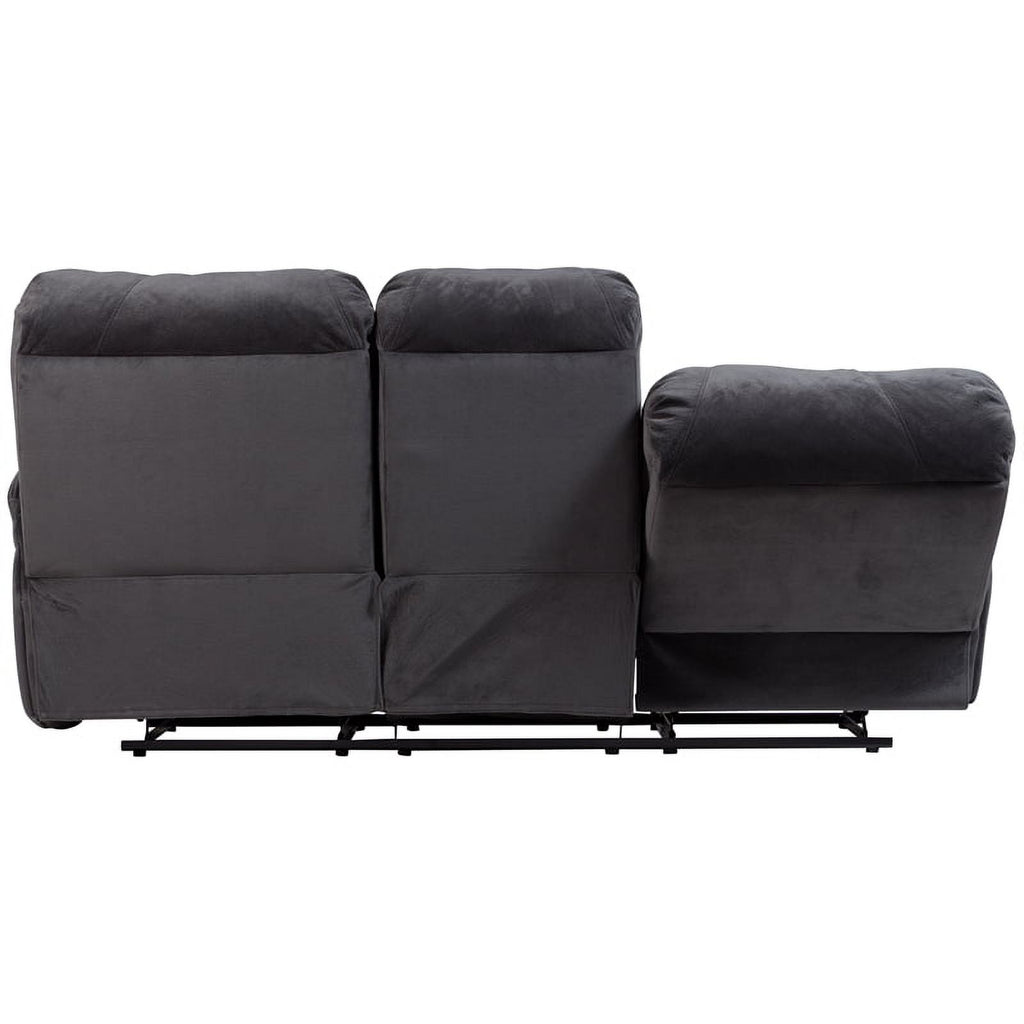 Steel Triple Power Reclining Sofa P4878