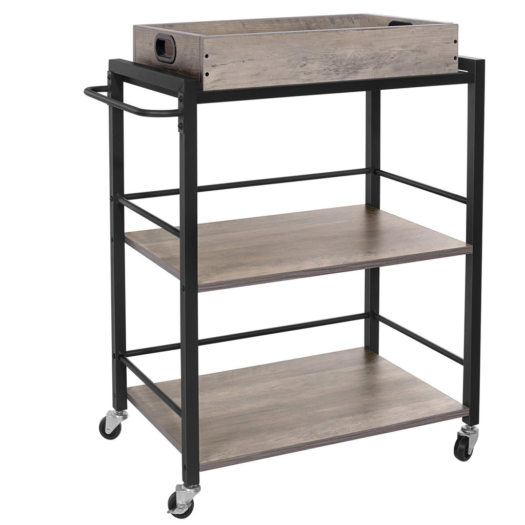 3-Tier Kitchen Utility Cart on Wheels O407