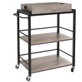 3-Tier Kitchen Utility Cart on Wheels O407