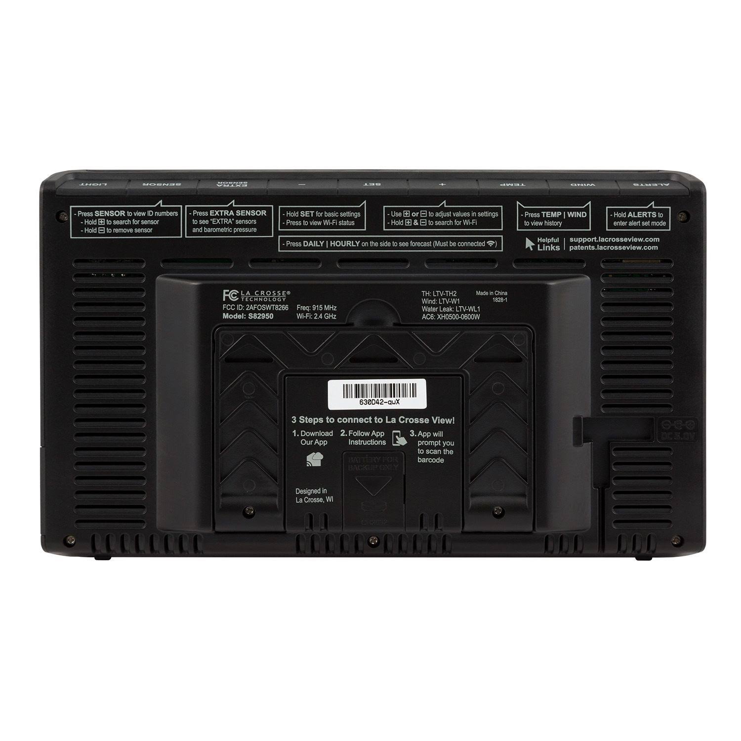 Wi-Fi Wind & Weather Station with AccuWeather Forecast N749