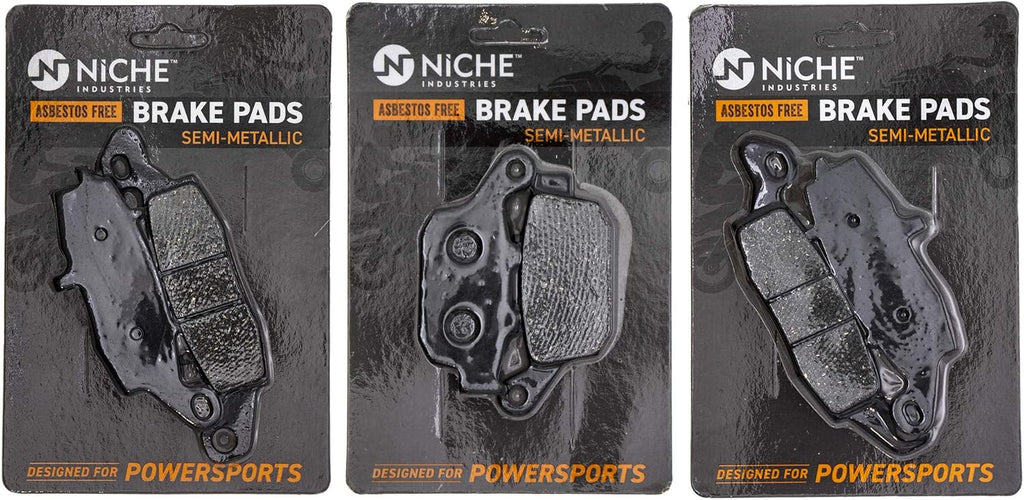 Brake Pad Set Semi-Metallic Pack of 2 I17633