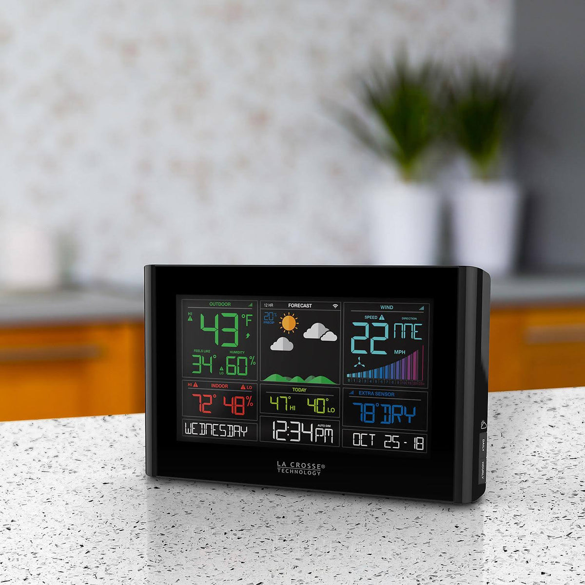 Wi-Fi Wind & Weather Station with AccuWeather Forecast N749