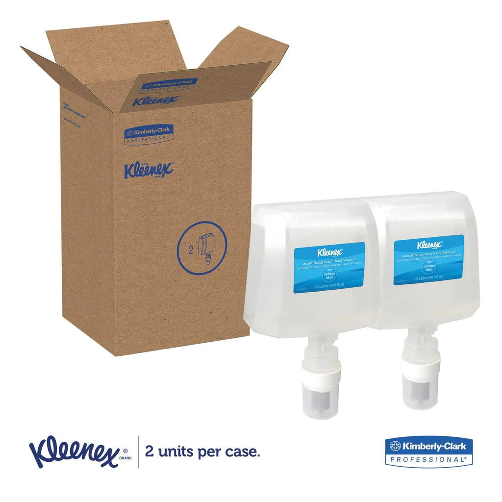 Cucumber Moisturizing Foam Hand Sanitizer, 1200mL, 2/Carton R77781