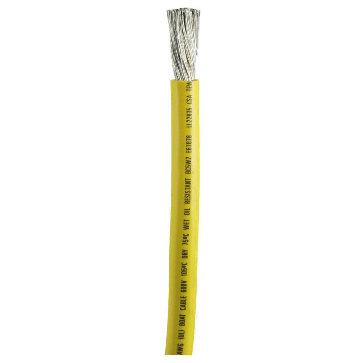 Yellow 2/0 AWG Battery Cable - 100 ft. E234370