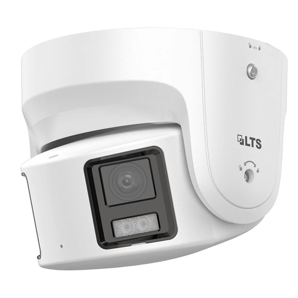 8MP 180 Panoramic Full Color Turret Dome Camera U8455