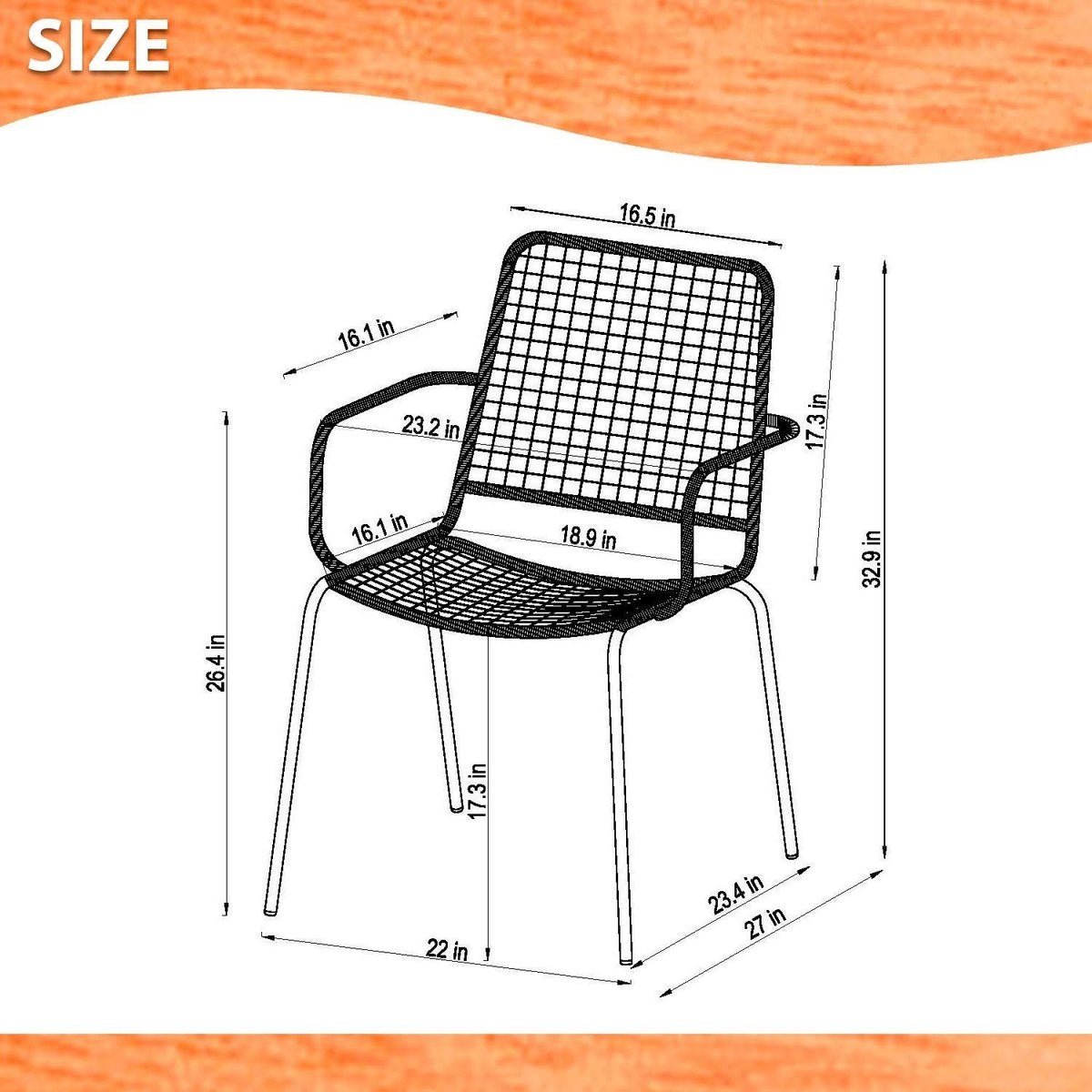 3-Piece Eucalyptus Wood Patio Dining Set R4567