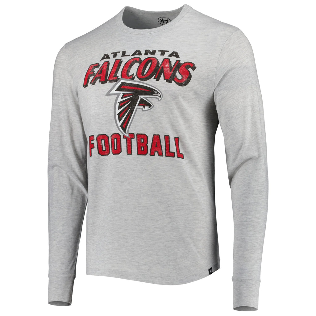 Men's Heathered Gray Long Sleeve T-Shirt C9504