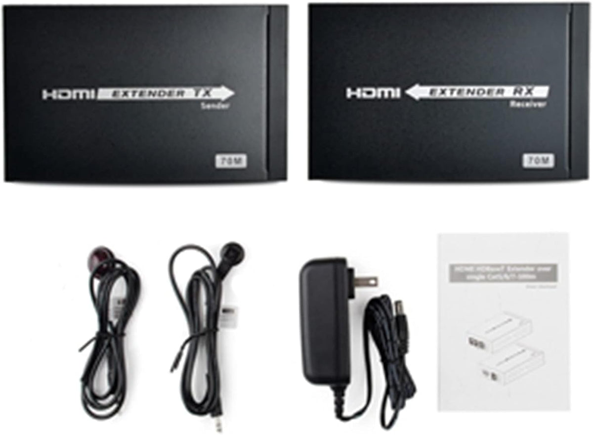 4K HDMI Extender Over CAT6 Cable Uncompressed Transmission up to 230ft N730
