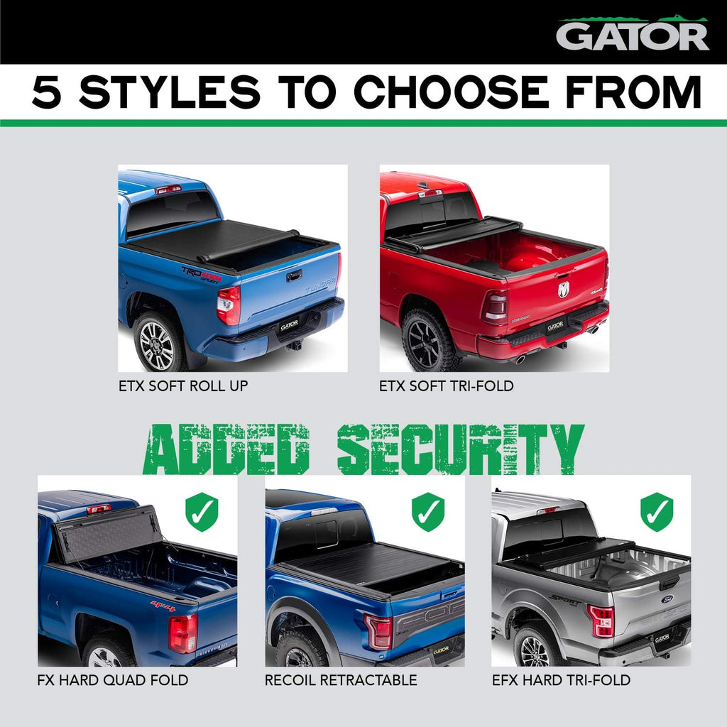 Soft Tri-Fold Truck Bed Tonneau Cover G355