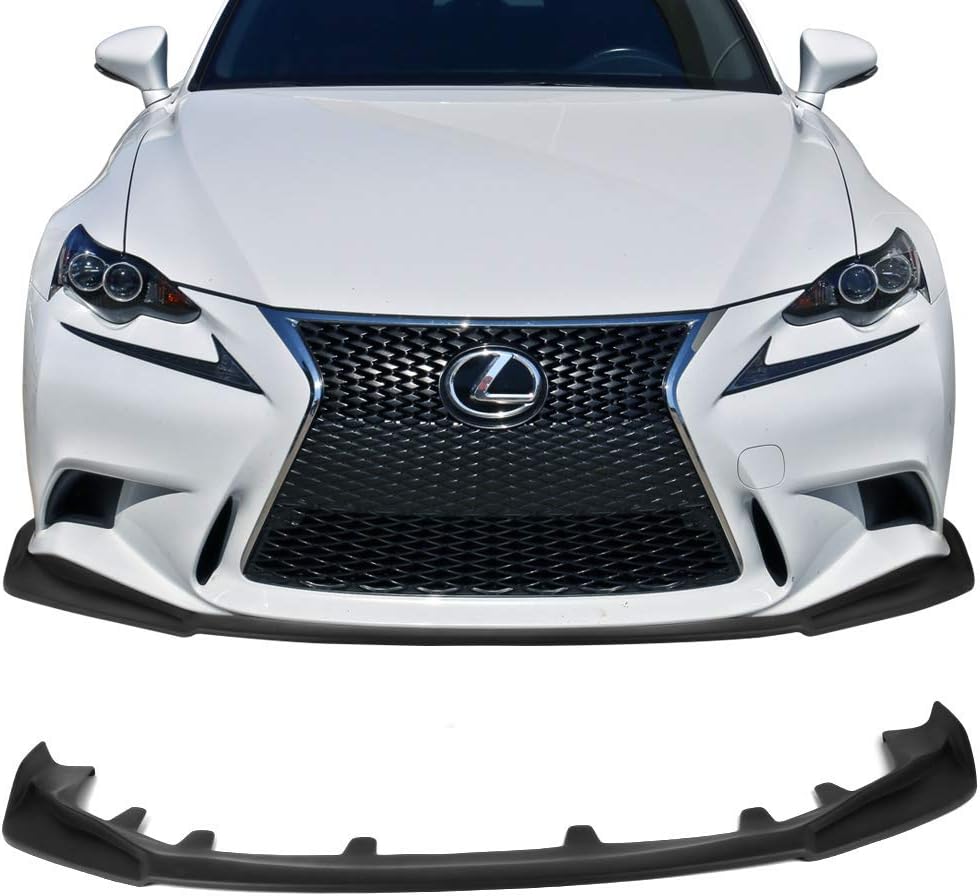 Black PP Front Bumper Lip T5084