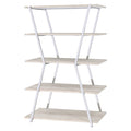 Gray 4 Shelf Bookcase N3418