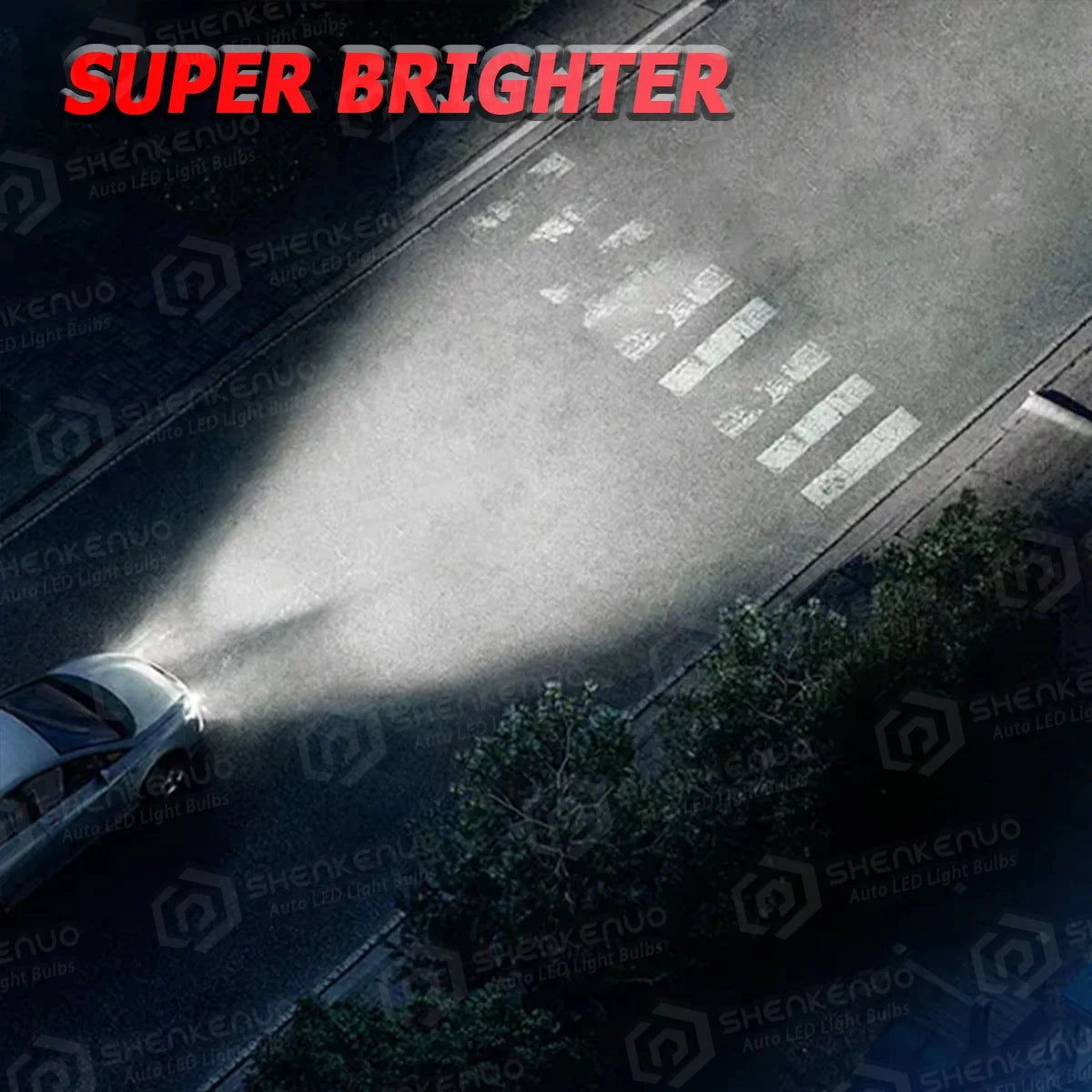 2x H3 LED 20W Fog Light Bulbs K89365
