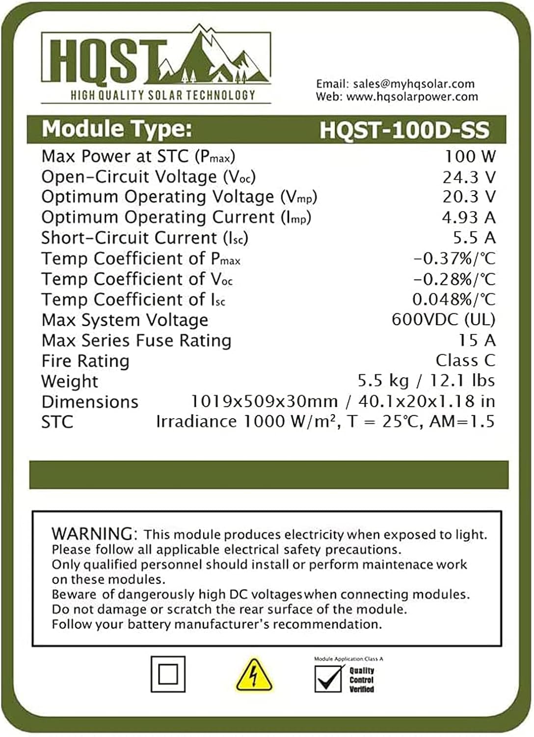 100 Watt 12 Volt Monocrystalline Solar Panel Kit with 10A PWM Charge Controller D684161